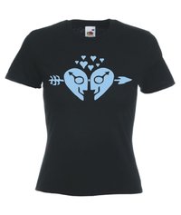 Motiv T-Shirt Damen Verliebt (Frau & Frau)