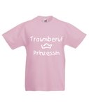 Motiv T-Shirt Kinder Traumberuf Prinzessin