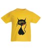 Motiv T-Shirt Kinder Katze