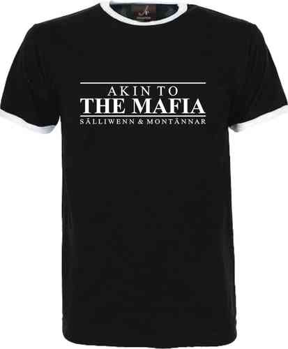 Premium Schlagermafia Herren T-Shirt mit Motiv Akin to Mafia