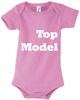 Baby Body mit Motiv Topmodel