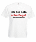 Motiv T-Shirt Herren JGA Ich Bin Solo