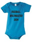 Baby Body mit Motiv Fußballweltmeister 2034