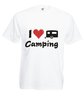 Motiv T-Shirt Herren I Love Camping1