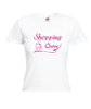Motiv T-Shirt Damen Shopping Queen 3
