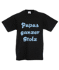 Kinder T-Shirt mit Motiv Papas ganzer Stolz