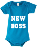 Baby Body mit Motiv New Boss