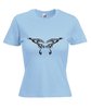 Motiv T-Shirt Damen Tribal Schmetterling