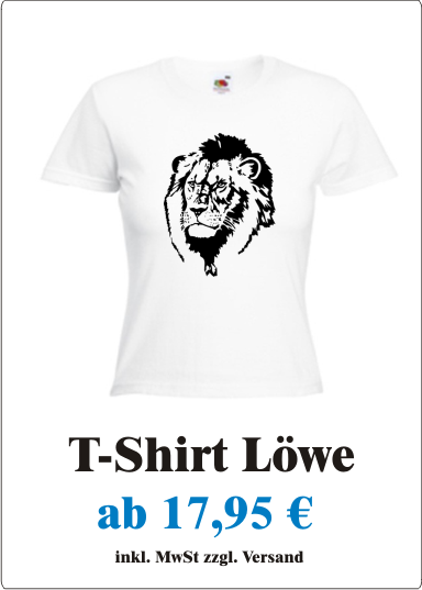 Loewe_Suesses_Damen_T-Shirt_mit_Motiv_Loewe_Cooles_Frauen_T-Shirt_mit_Tiermotiv_Loewe_Lion_weiss_schwarz_angebot