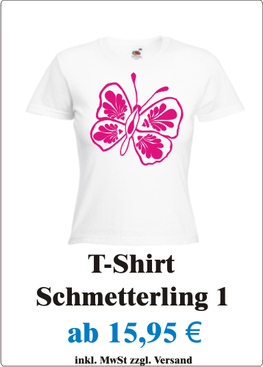 T-Shirt_Damen_Frauen_Motiv_Schmetterling_Butterfly_sexy_pink